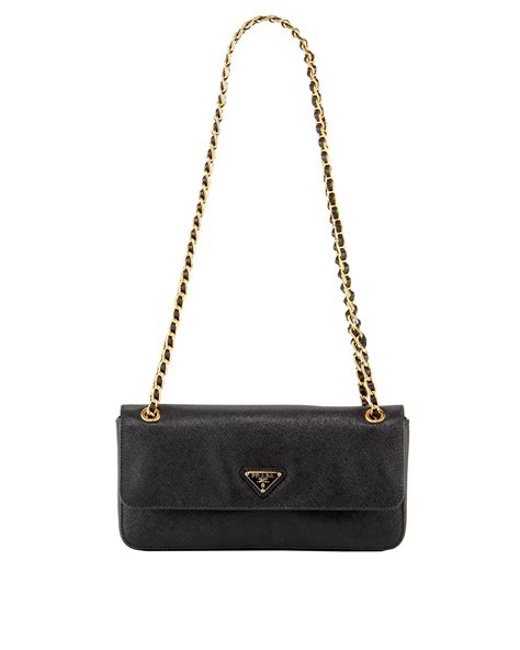 prada chain bag style|Prada shoulder bag gold chain.